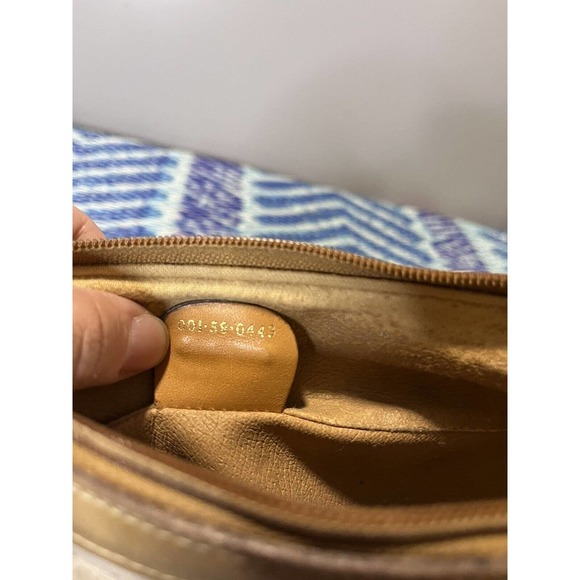 Gucci Monogrammed Canvas Crossbody Bag with Serial Number - Picture 13 of 13